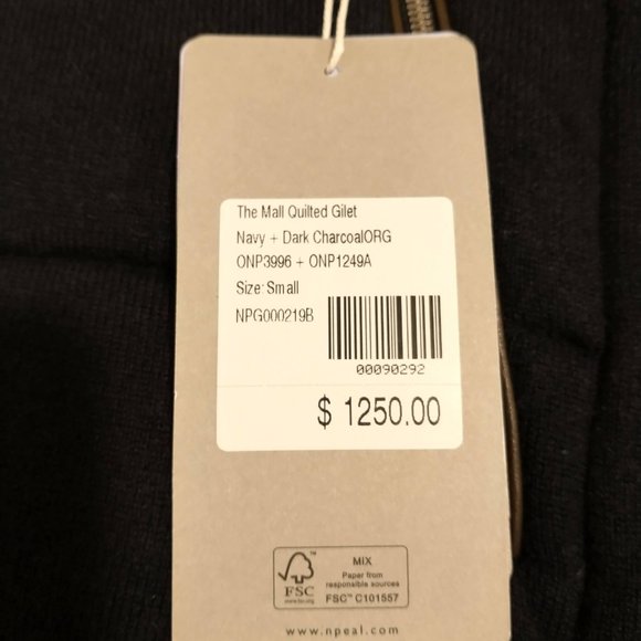 Organic Cashmere Vest - Picture 2 of 6